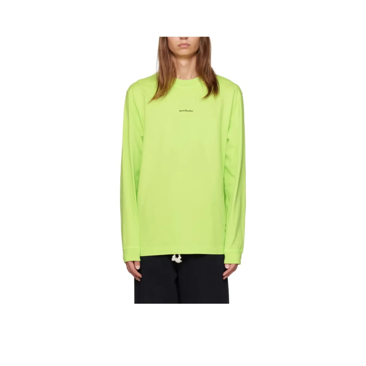 Acne Studios T-Shirts Women's Neon Green