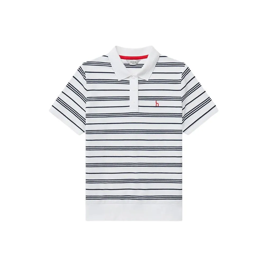 HAZZYS Polo Shirt Women's Navy Blue