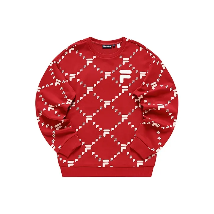 FILA FUSION Толстовка Женская Гранат Красный