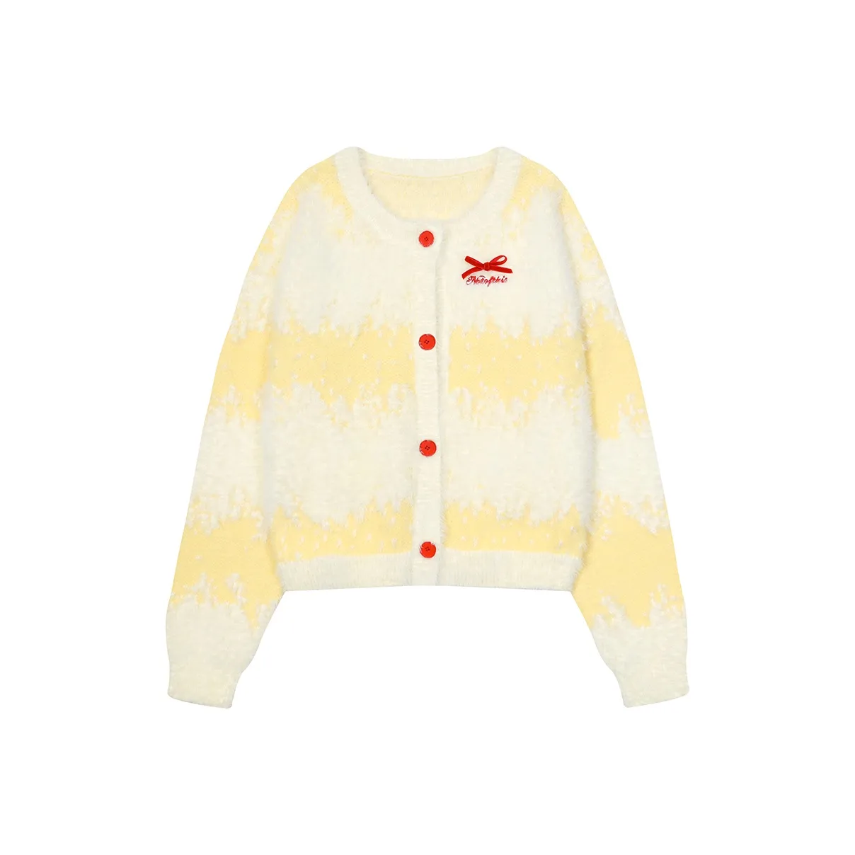 Umoumo Желтый Женский Трикотаж