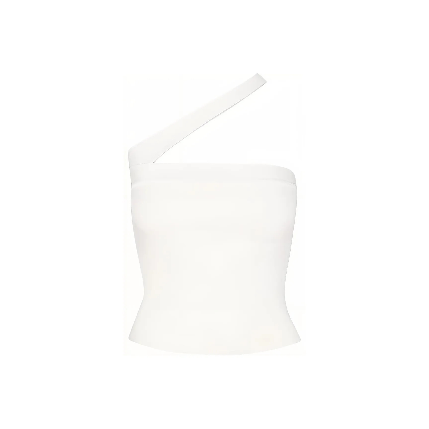 Khy Drop 004 Sleek Эластичный Tube Тор Без бретелей Топ Женский Белый White