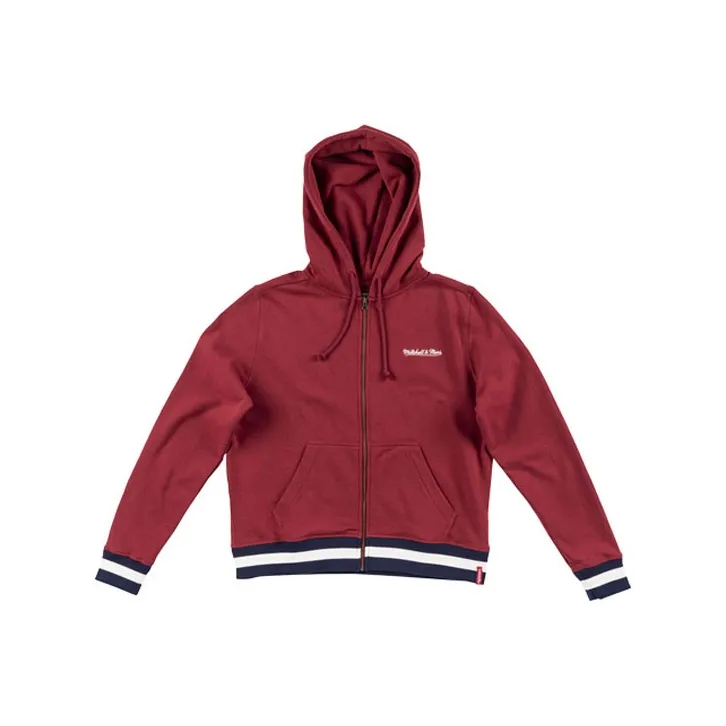 Mitchell Ness Женские Куртки Красного Цвета