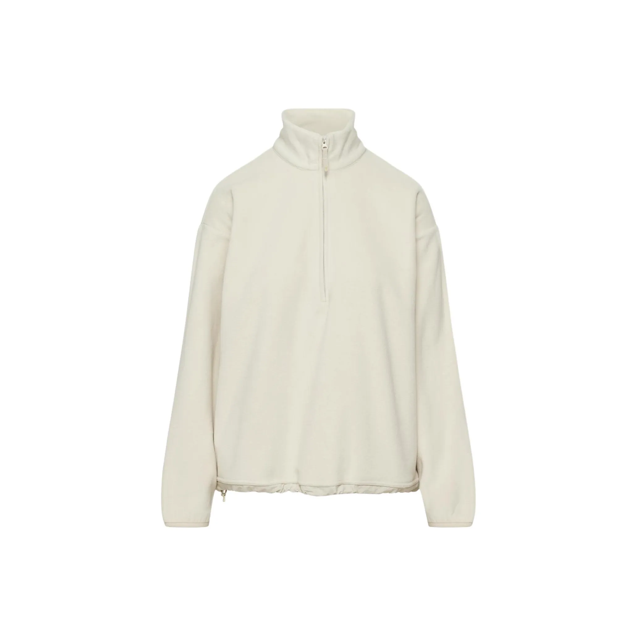 ARITZIA Golden Polartec 200 1 4 Zip Охват бедер Свитер Толстовка Женские Mullein Mullein Цветочный дизайн