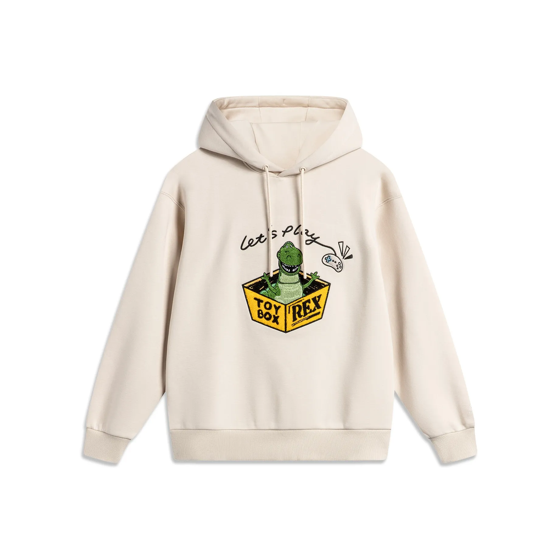 LiNing x Disney Sports Life Collection Толстовка Женская Песочный Гравийный Серый