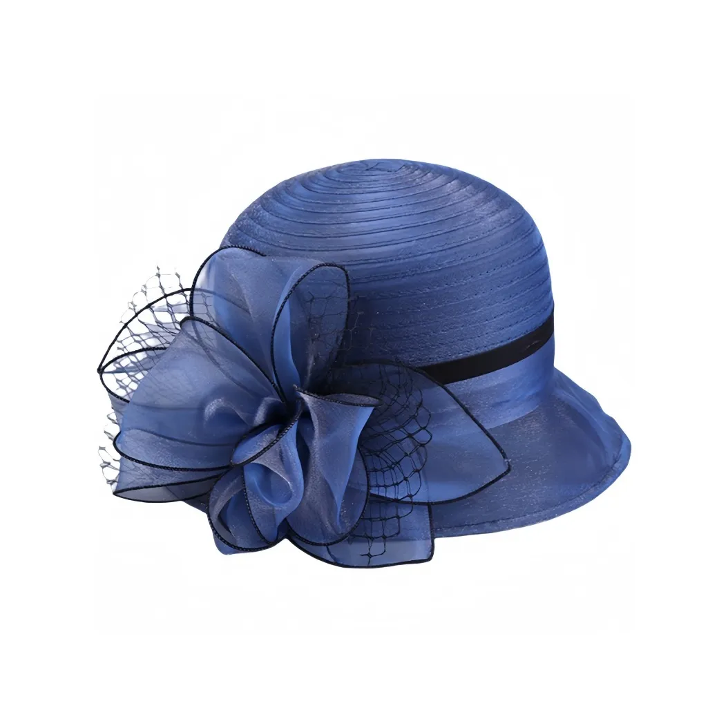 Yalu Прозрачная пряжа Шляпы ведра Женские