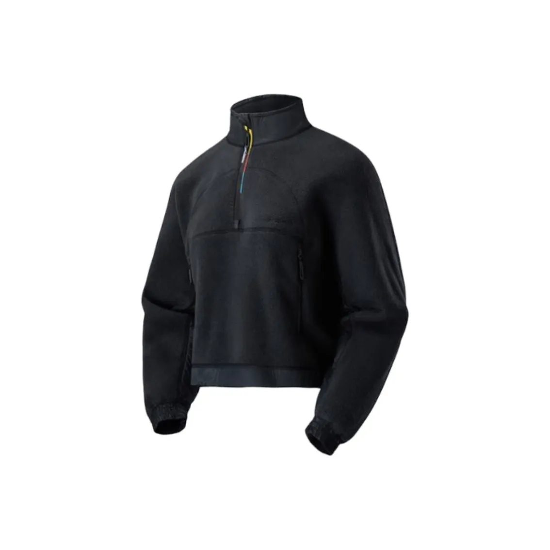 SALOMON Race FLAG CHROMA Crop W Толстовка Женская Глубокий Черный