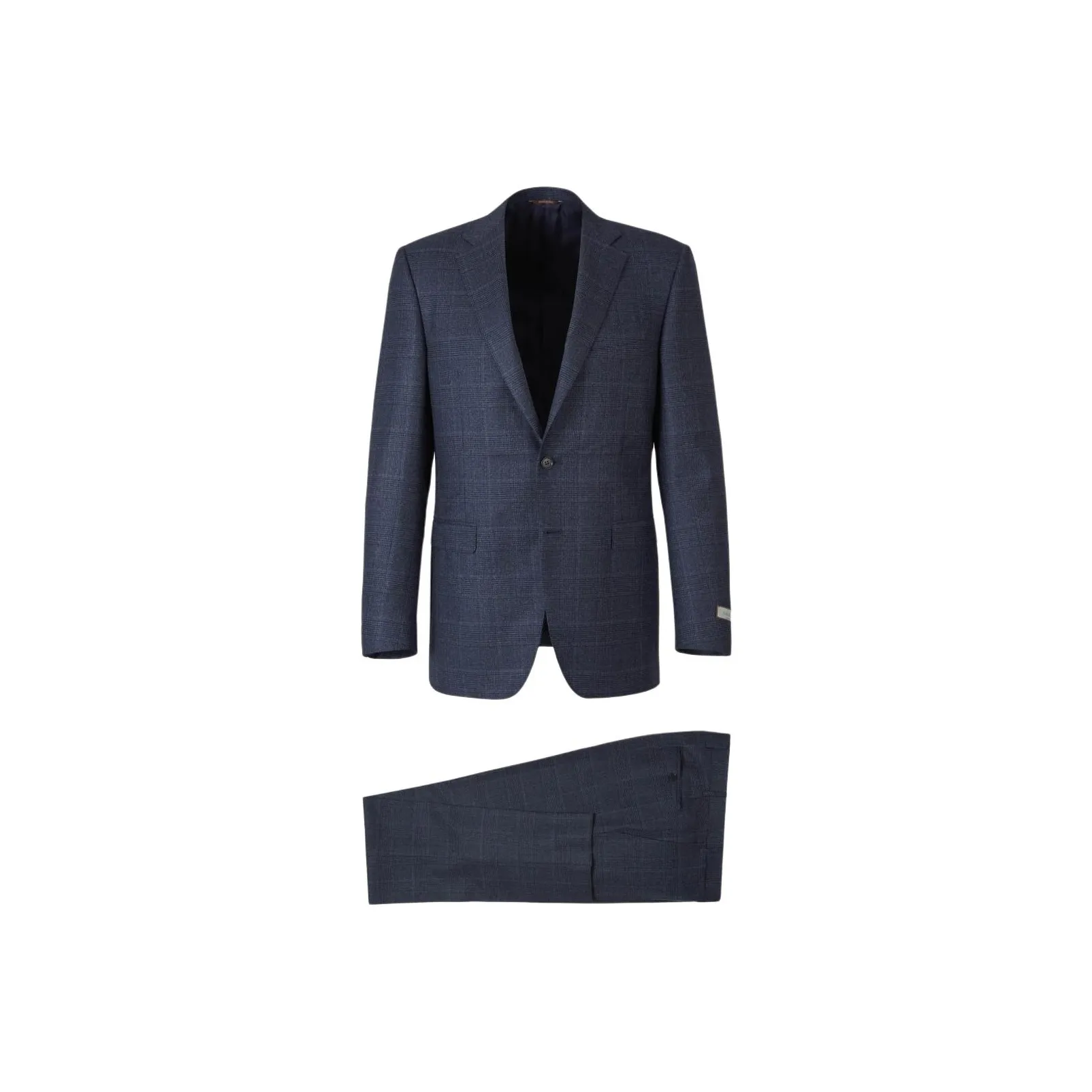 Canali Checked Single breasted Suit