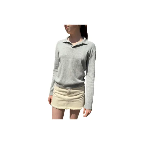 Brandy Melville Серые Женские Поло