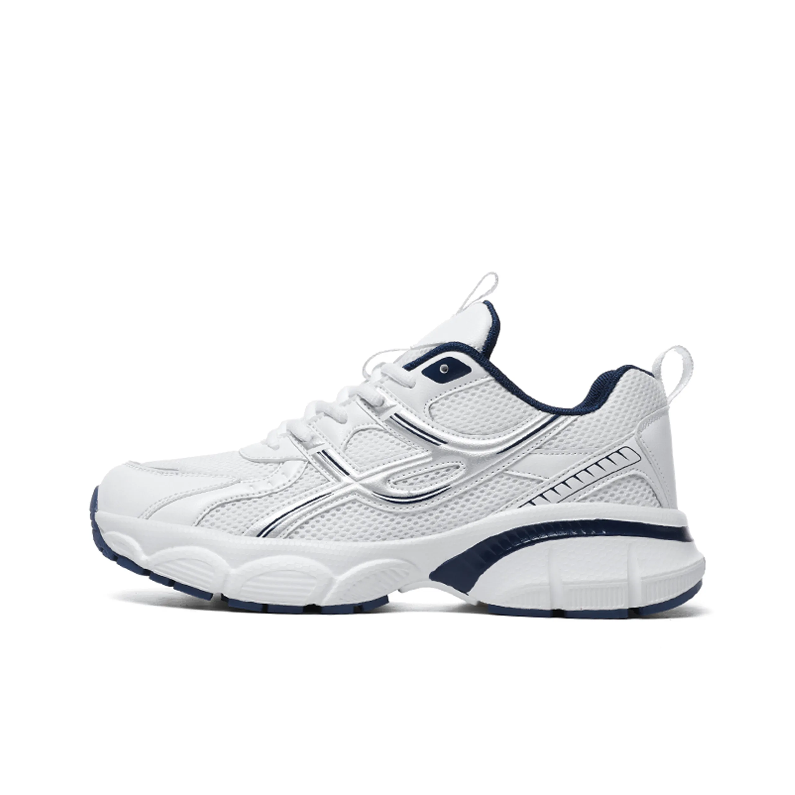 BURCOME Платформа Обувь Платформа Устойчивая к истиранию Дышащая Противоскользящая Низкий Топ Толстая подошва Кроссовки Унисекс