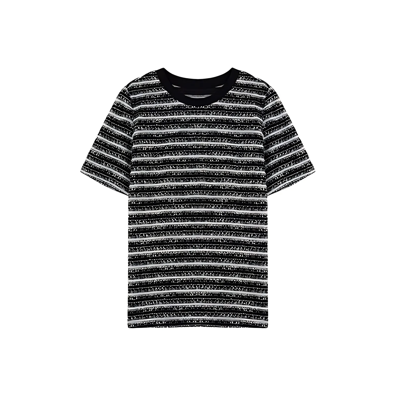 VKXOW Стандартная футболка женская вдохновленная Chanel черная