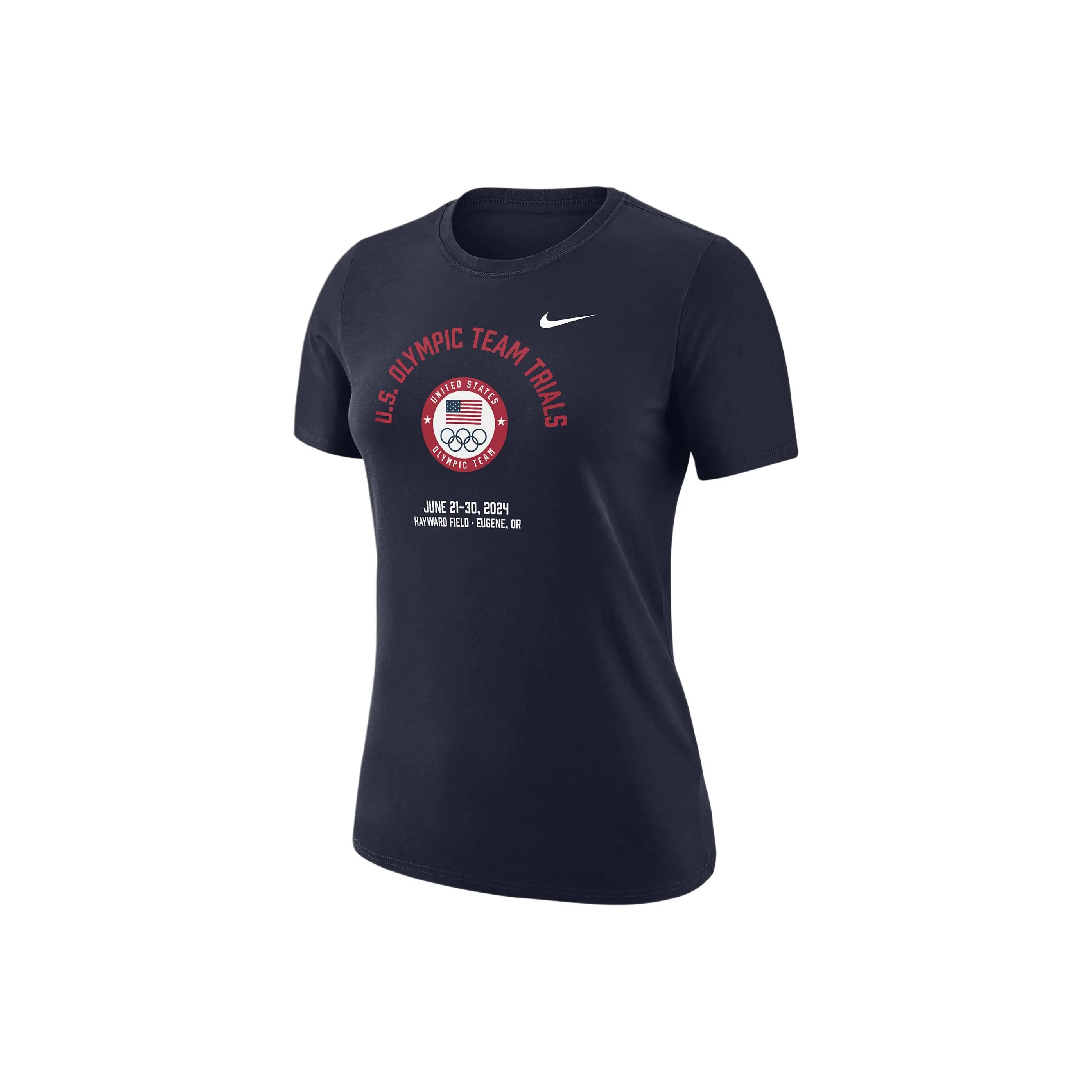Nike Women's Usa Legend Running T shirt Dark Grey Heather