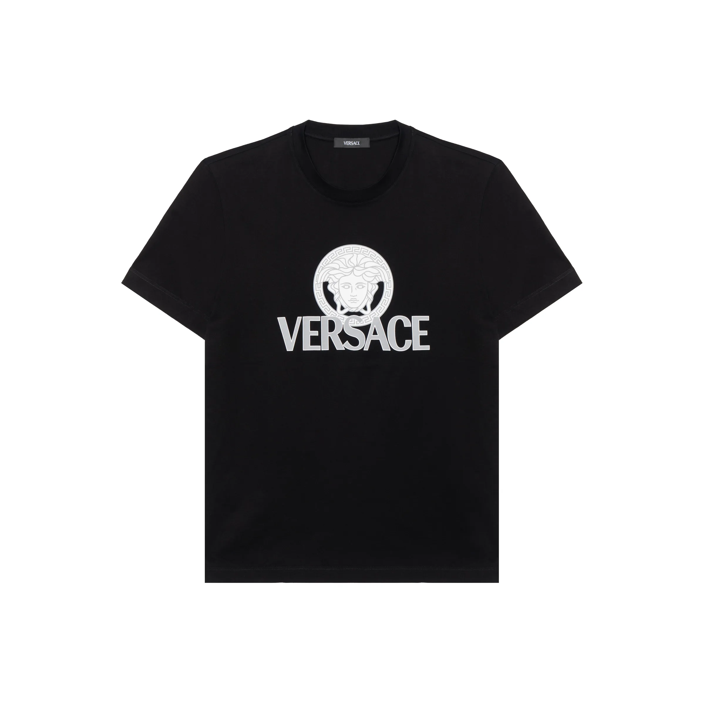 VERSACE Мужские черные T-рубашки