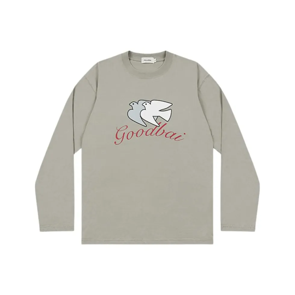 GOOD BAI FW24 Drop Shoulder Sleeve T Shirt Women's