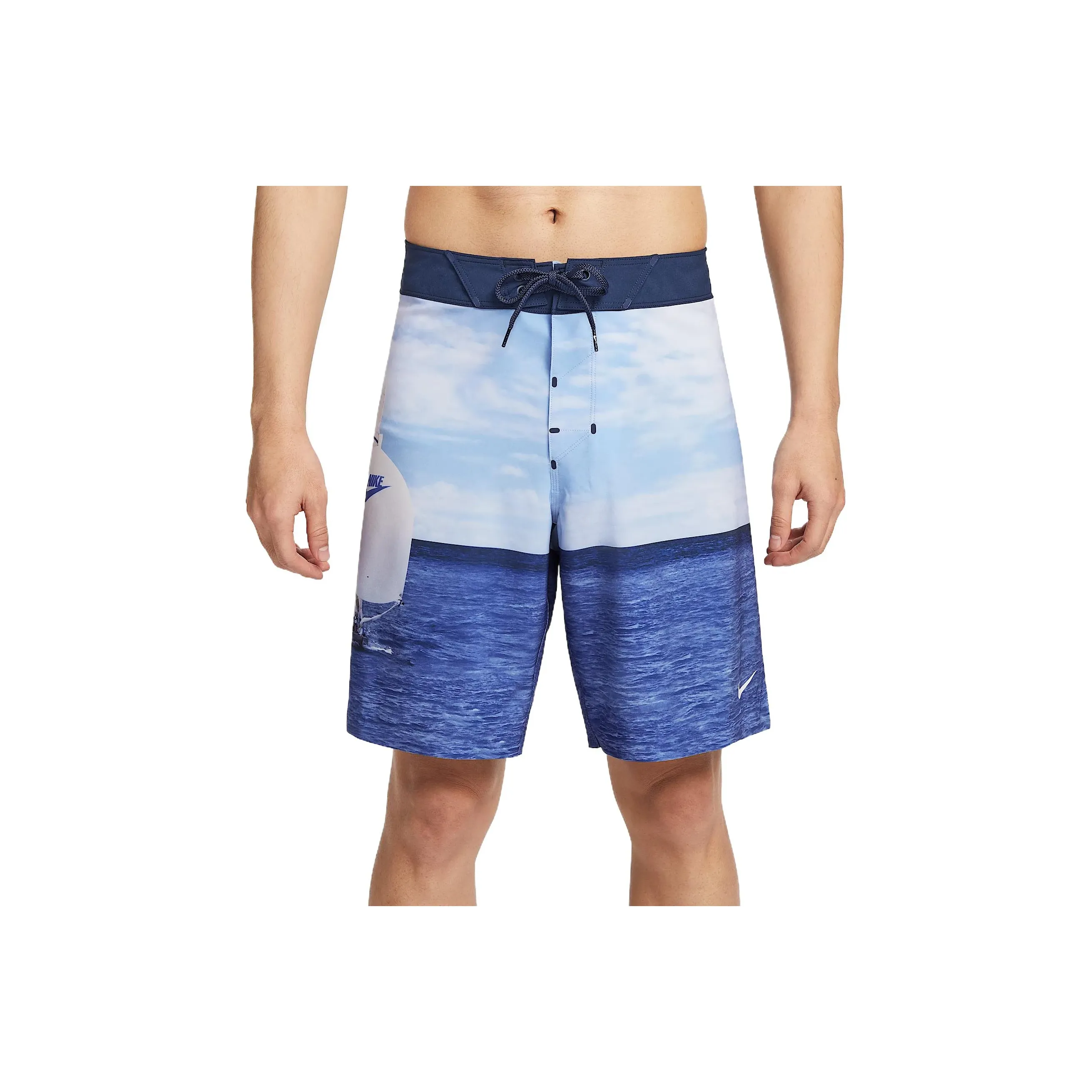 Nike Casual Shorts Men Blue