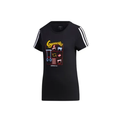 ADIDAS NEO Черные Женские Футболки