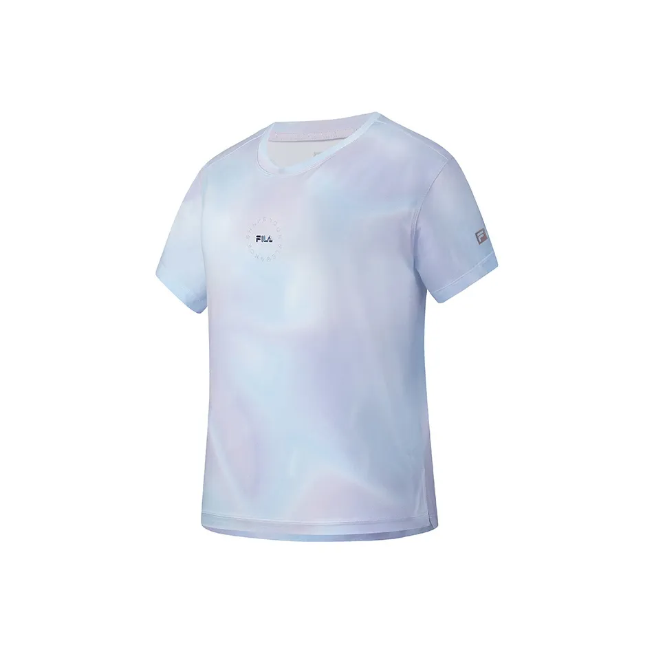 FILA Fitness Series T Shirt Women's All Over Print ZA