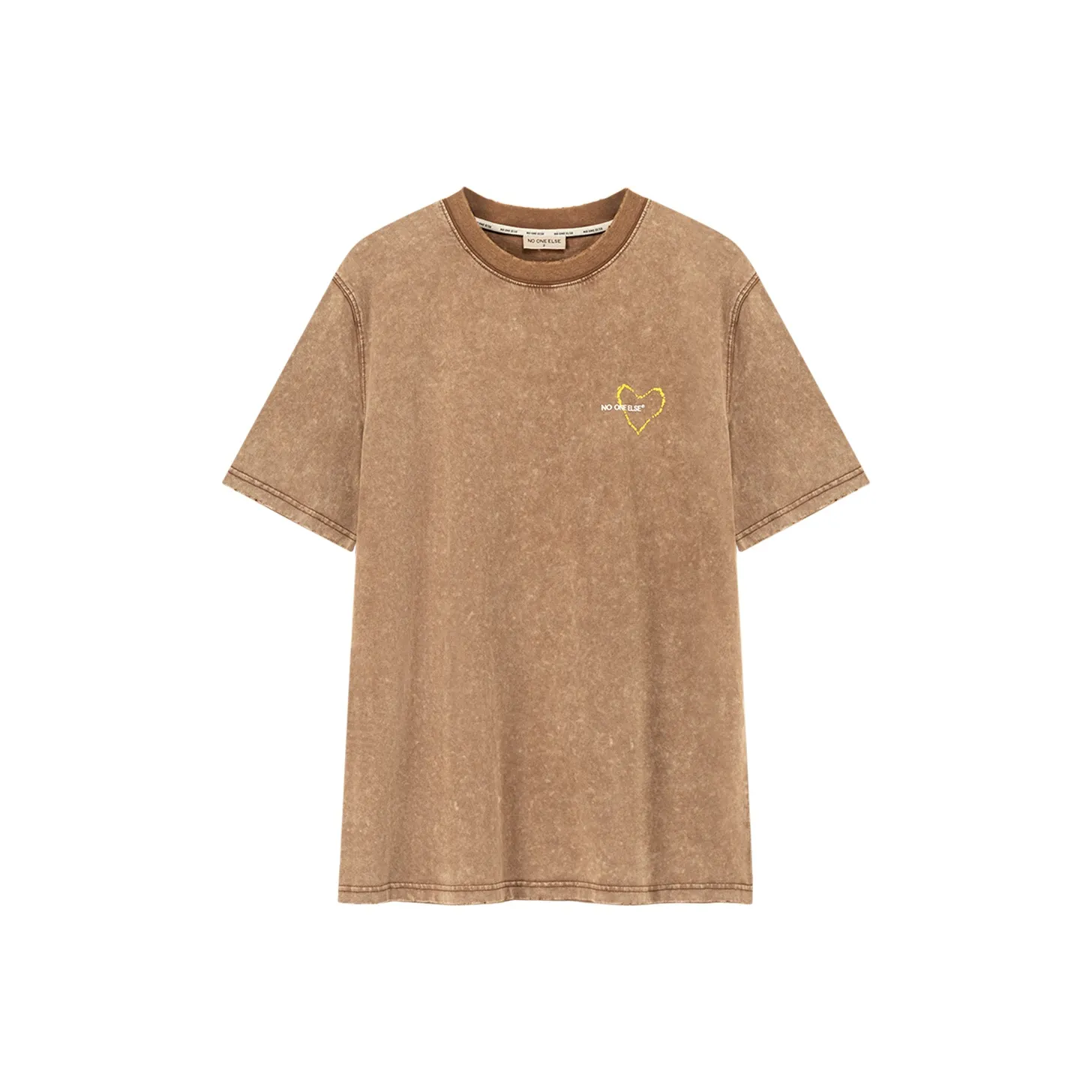 NO ONE ELSE Drop Shoulder Sleeve T Shirt Unisex