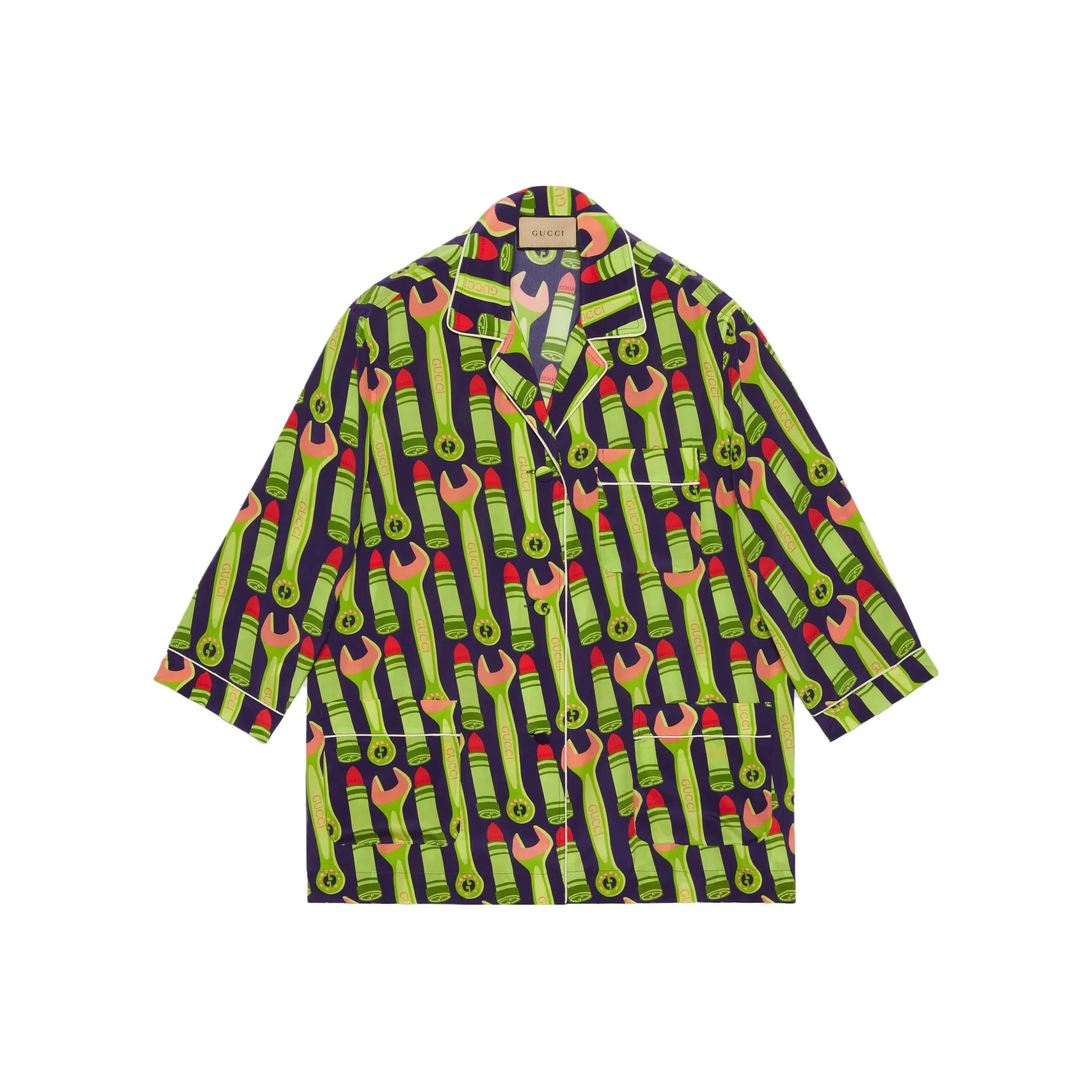 GUCCI Зеленые Женские Рубашки