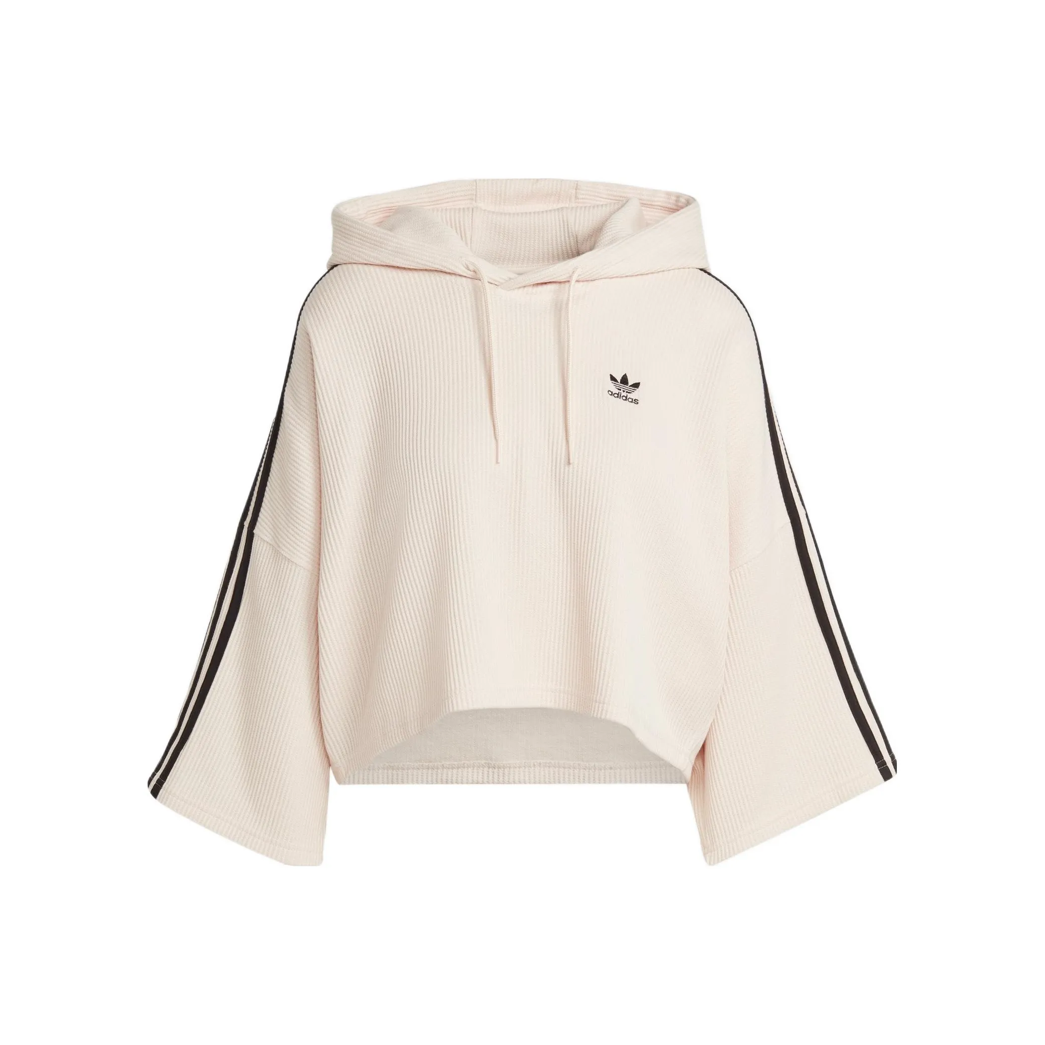 Adidas Originals CROP HOODIE Sweatshirt Women's Wonder White