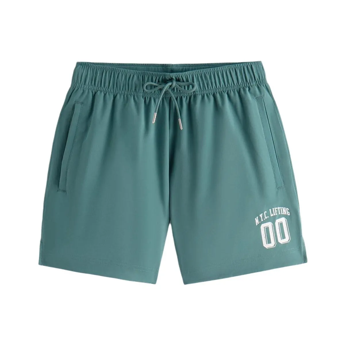 Abercrombie＆Fitch Повседневные шорты Мужские Зеленые