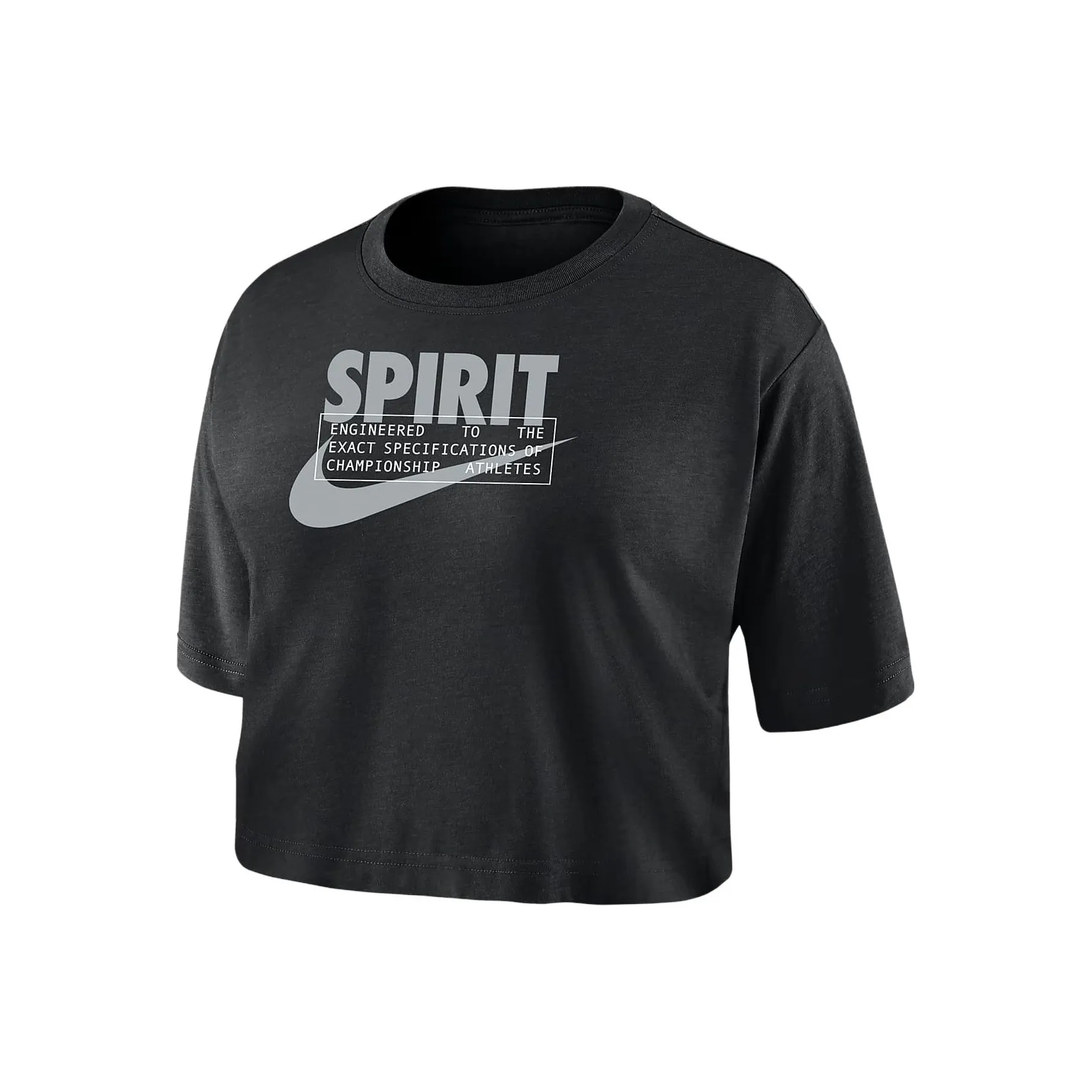 Nike Washington Spirit Women's Nike Dri FIT Soccer Cropped T Shirt