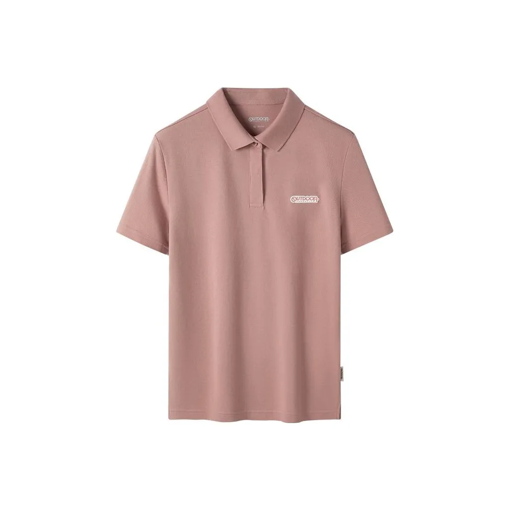 OUTDOOR PRODUCTS Polo Shirt Women's Light Coral Pink