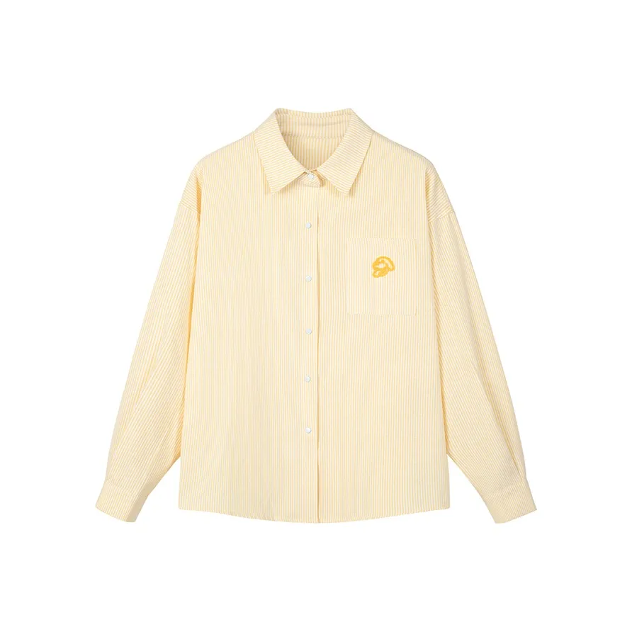 KING PRINCE Рубашка Унисекс Желтая