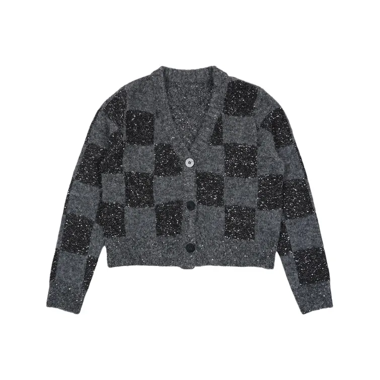 FAIRFAFO Серый Женский Трикотаж