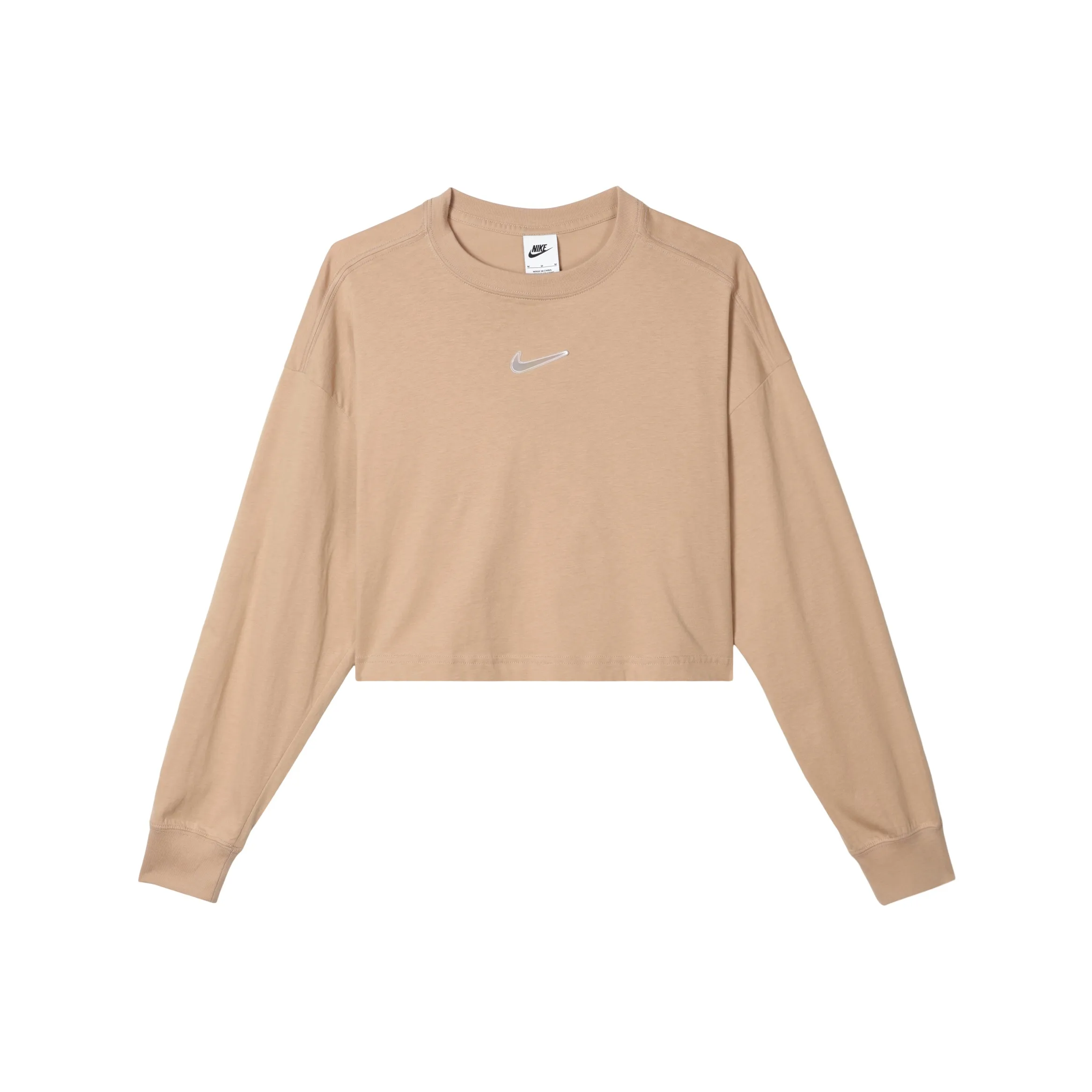NIKE Светло-коричневый Женские Свитшоты