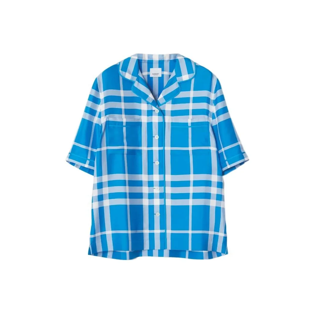 Burberry Shirts Women's Vivid Blue