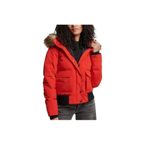 SUPERDRY Женские красные куртки