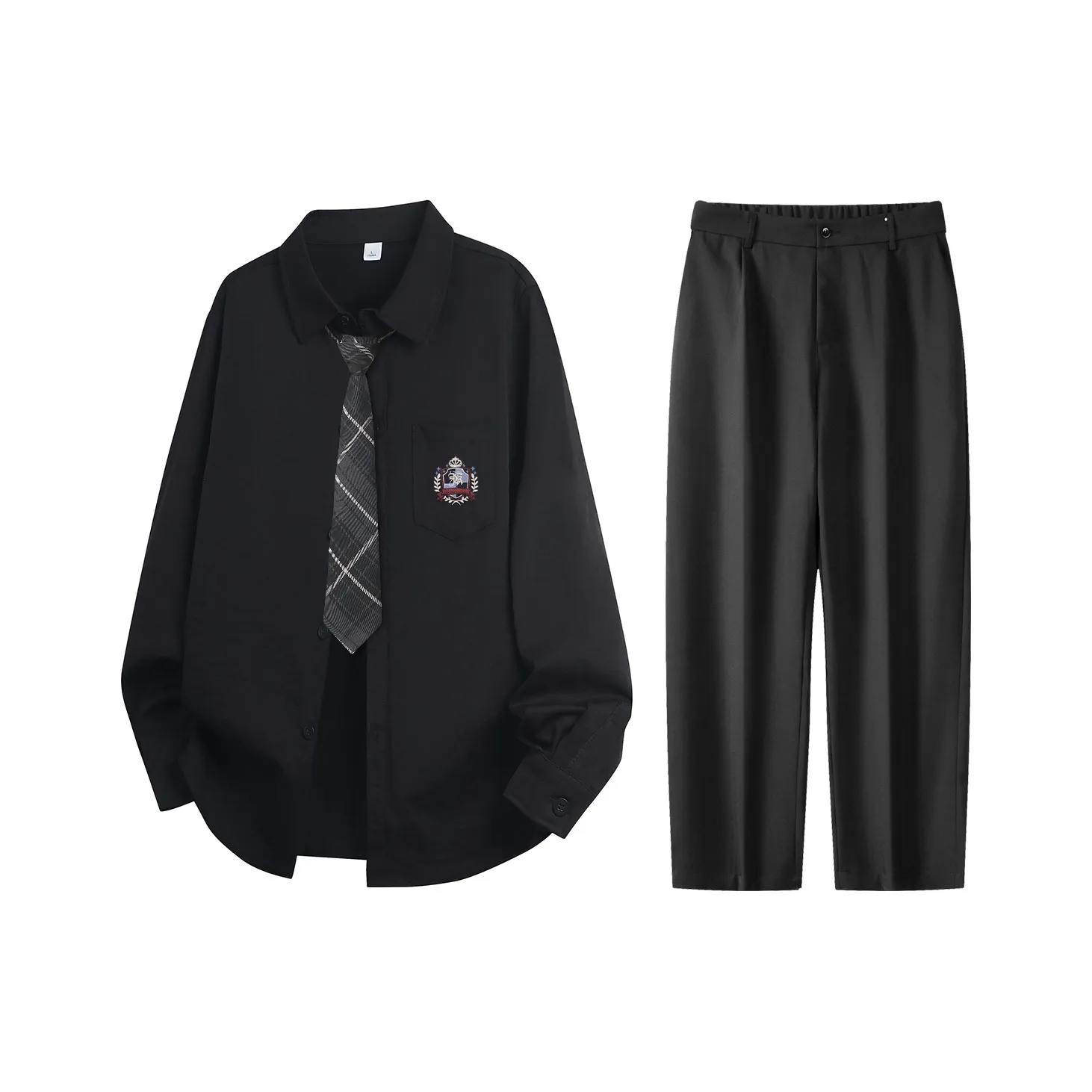 PEIMENG Shirt Matching Set Unisex