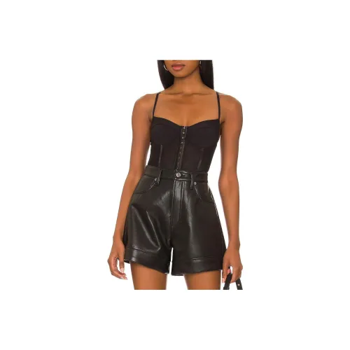 FREE PEOPLE Черное женское боди