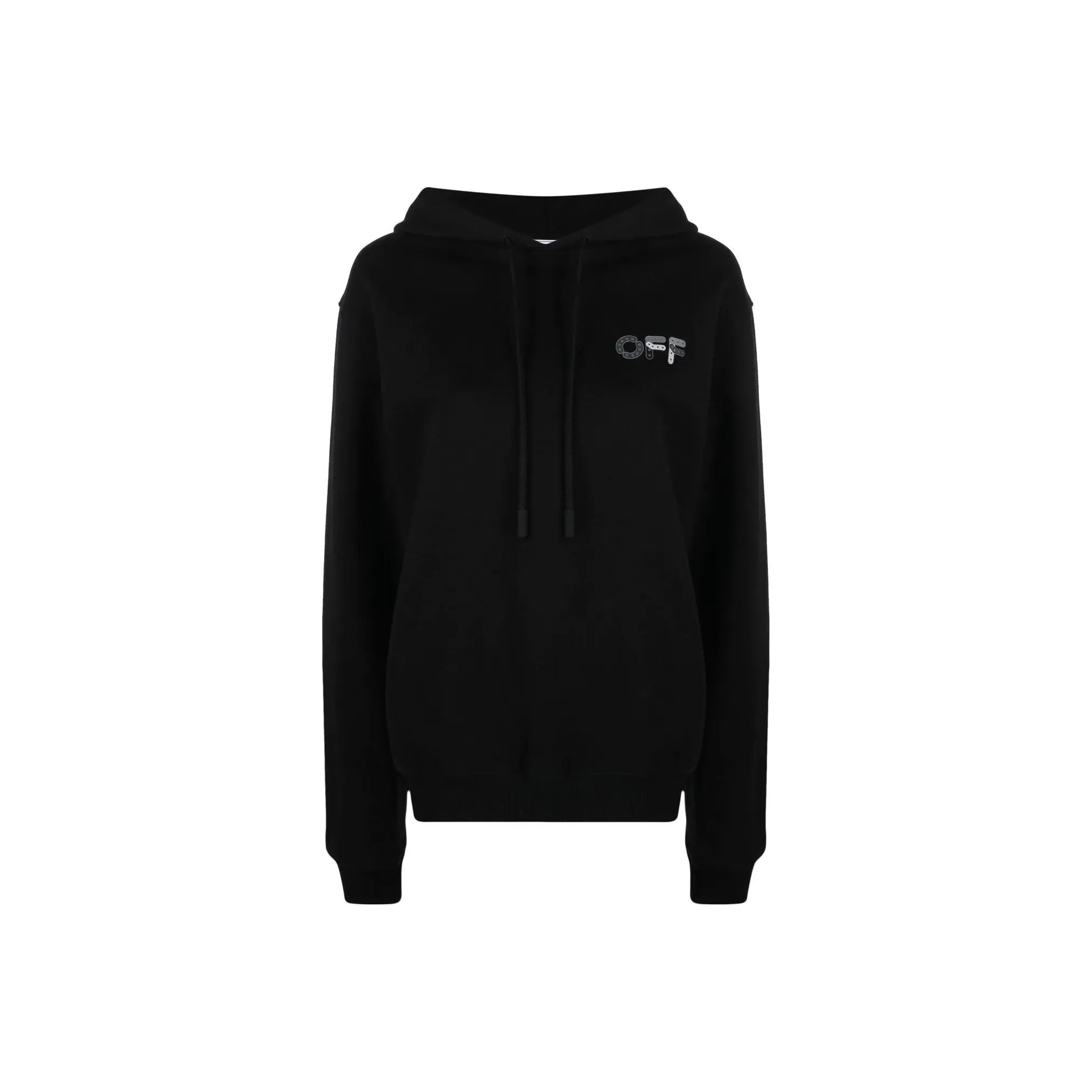 OFF-WHITE Arrow Motif Drawstring Hoodie