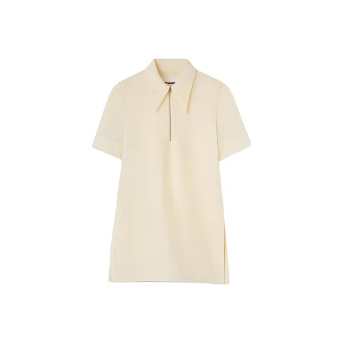 JIL SANDER Желтое Женское Поло