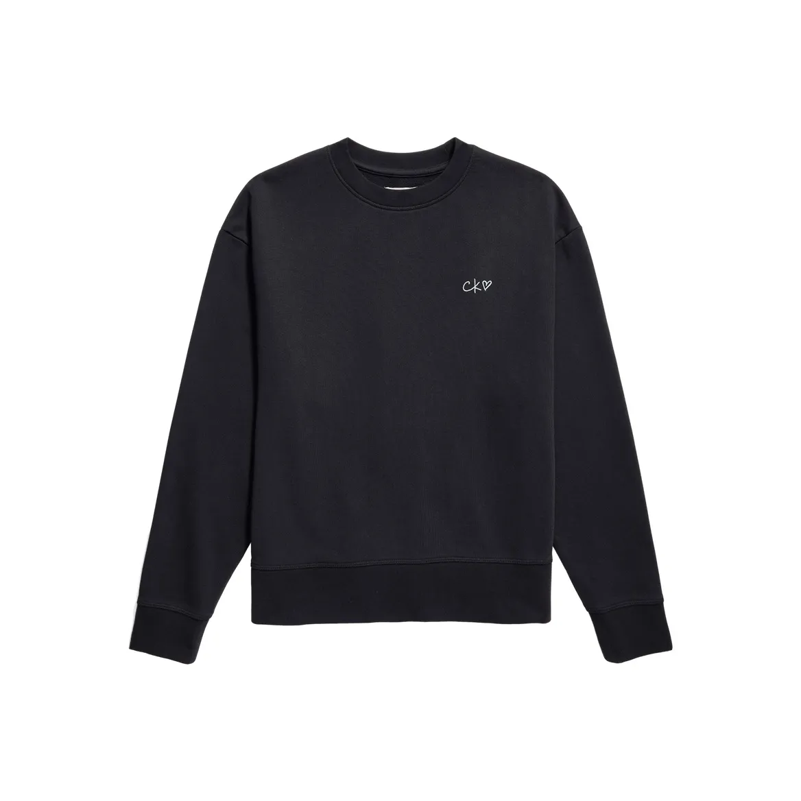 Calvin Klein JENNIE Series Sweatshirts Women's Space Black