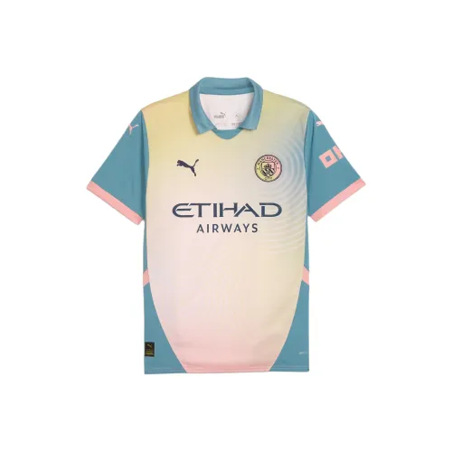 PUMA Manchester City 24/25 BOLD Синий Мужские Футбольные Джерси