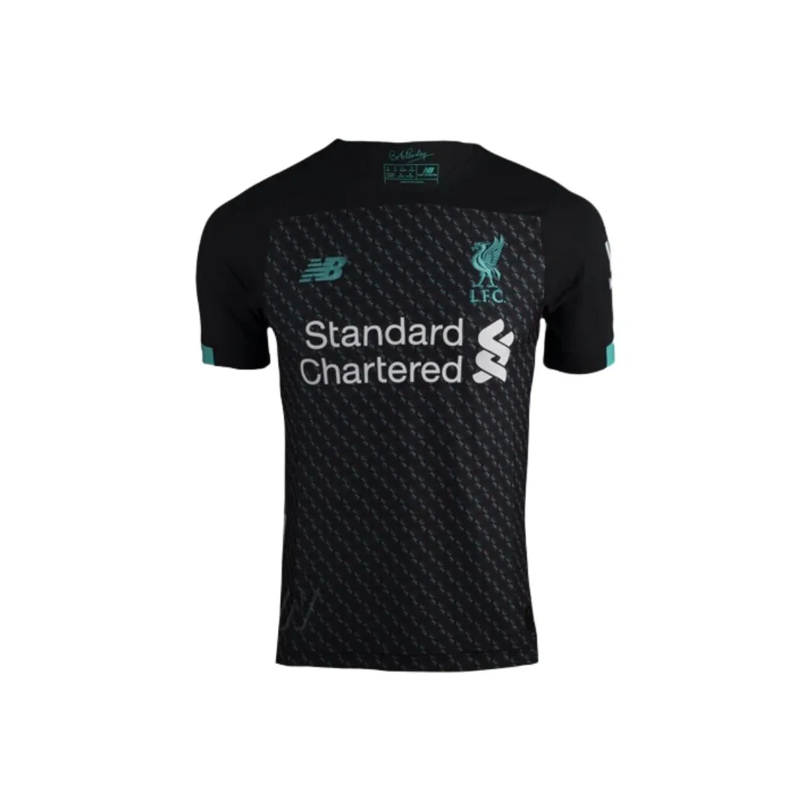 New Balance Футбол Джерси Мужской Черный