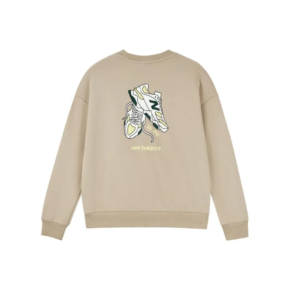 New Balance совместный бренд Толстовка Женская Хаки