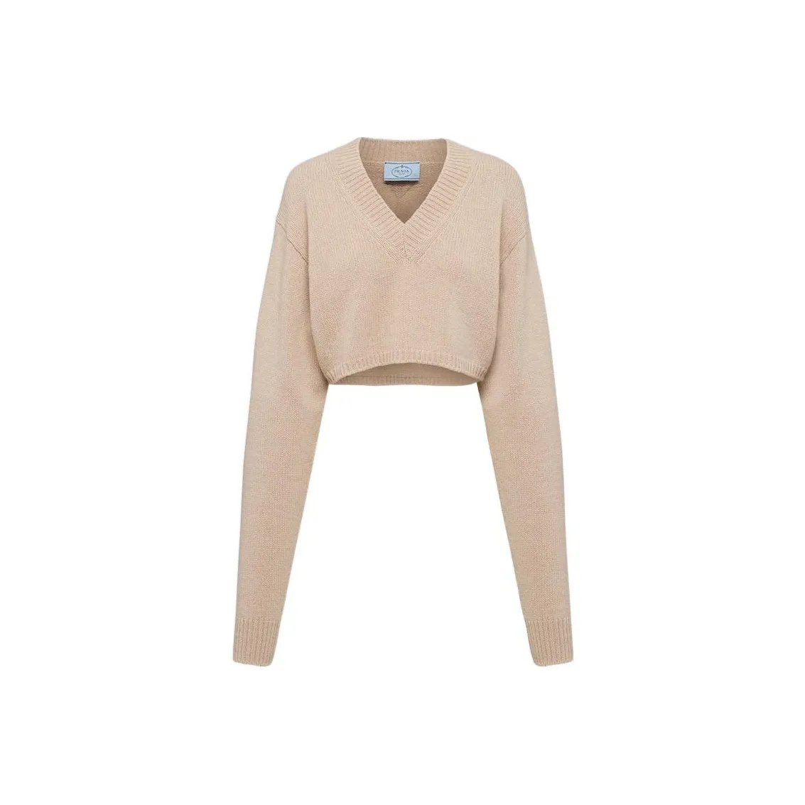 PRADA FW22 Sweater Women's Camel Brown