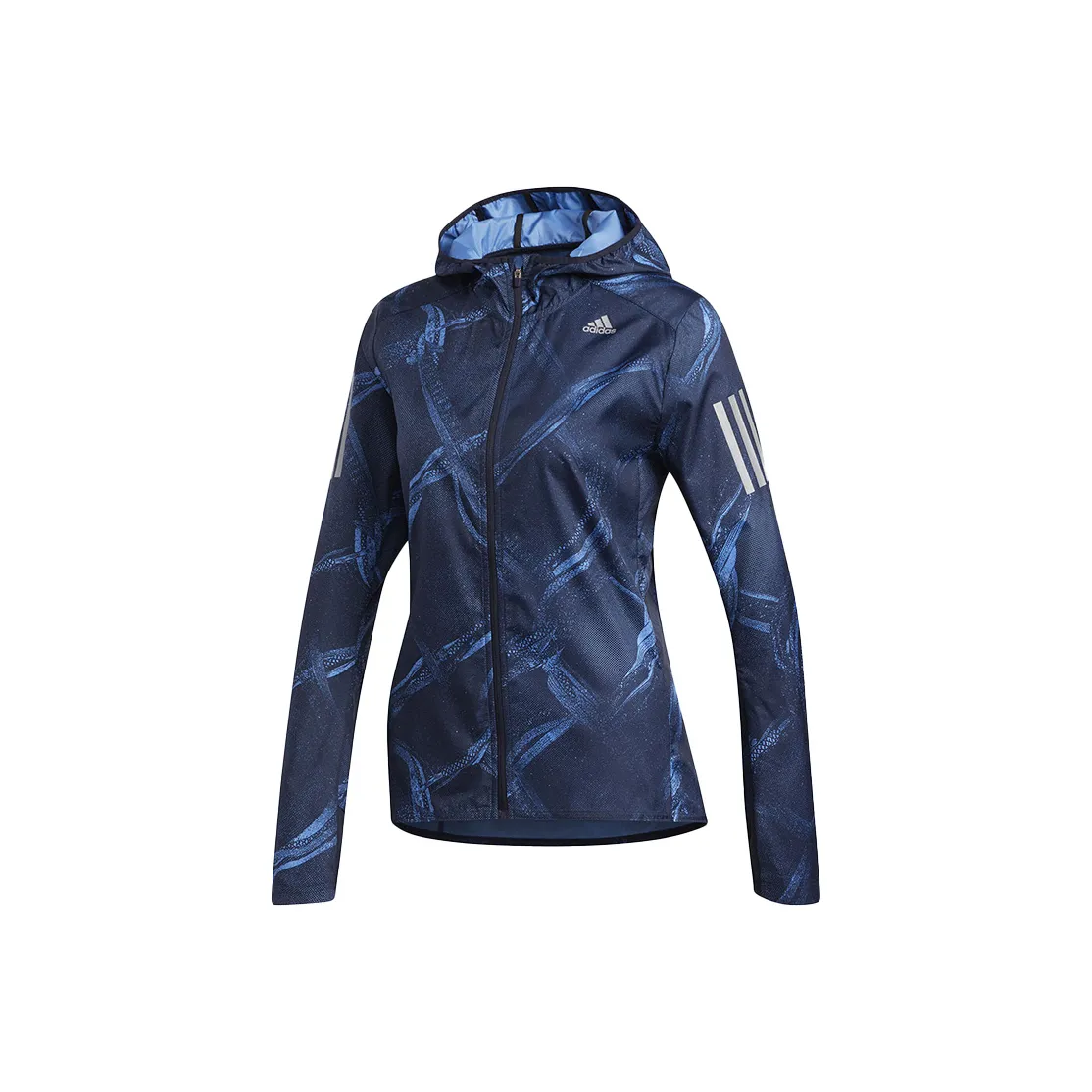 Adidas W OWN THE RUN Куртки и Пальто Женские Морской Синий