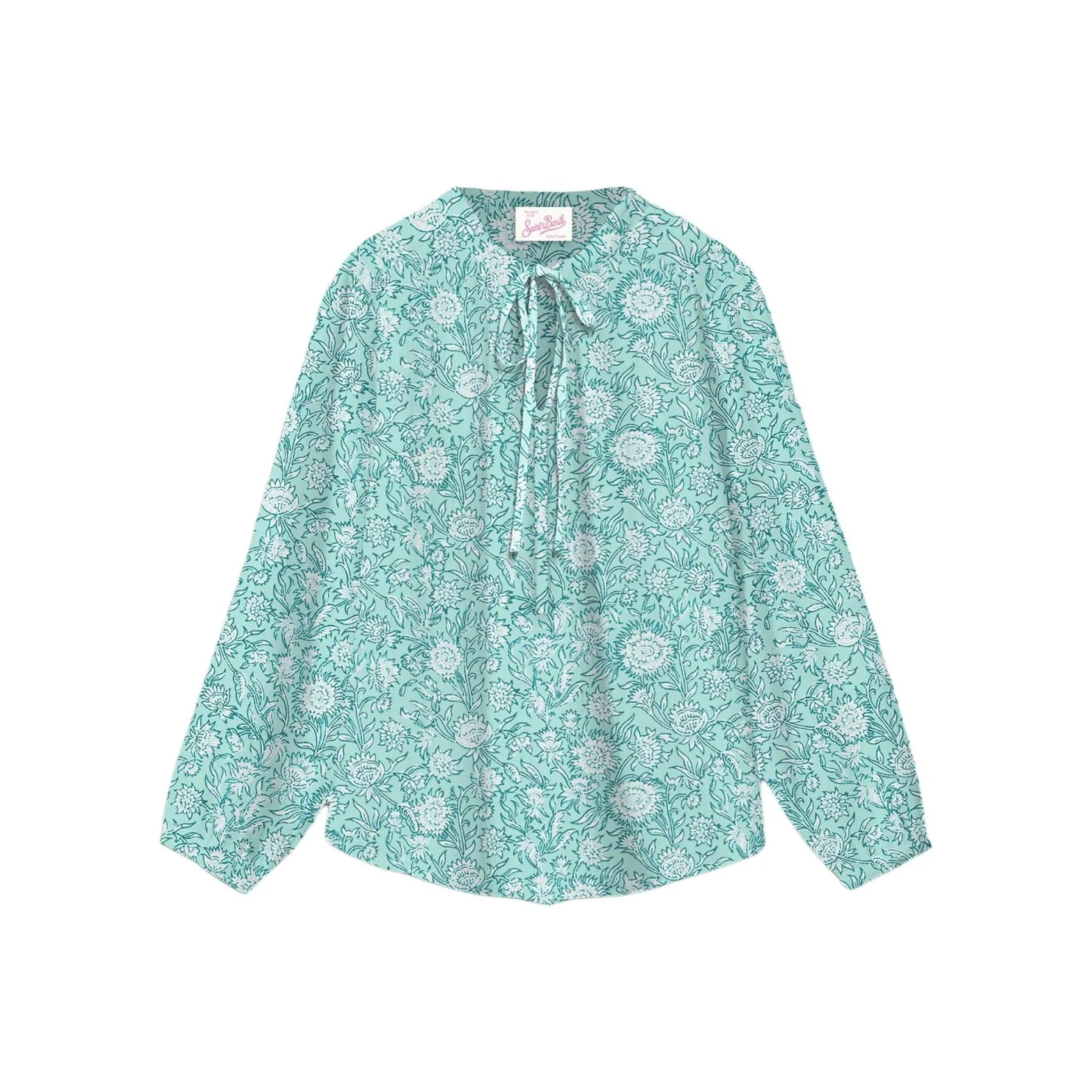 MC2 Saint Barth Harper Voile Paisley Blouse