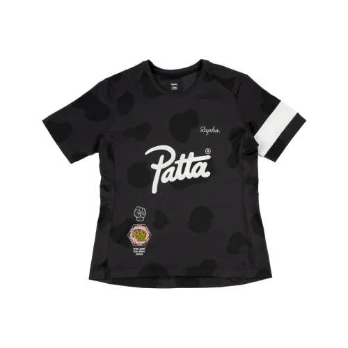 PATTA Rapha Collaboration Черные Женские Футболки