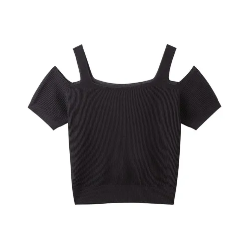 TKY SHOP Темно-серые Женские Футболки