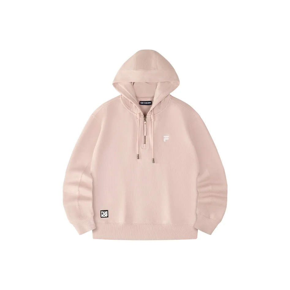 FILA FUSION Sweatshirt Women's Rose Smoke Pink