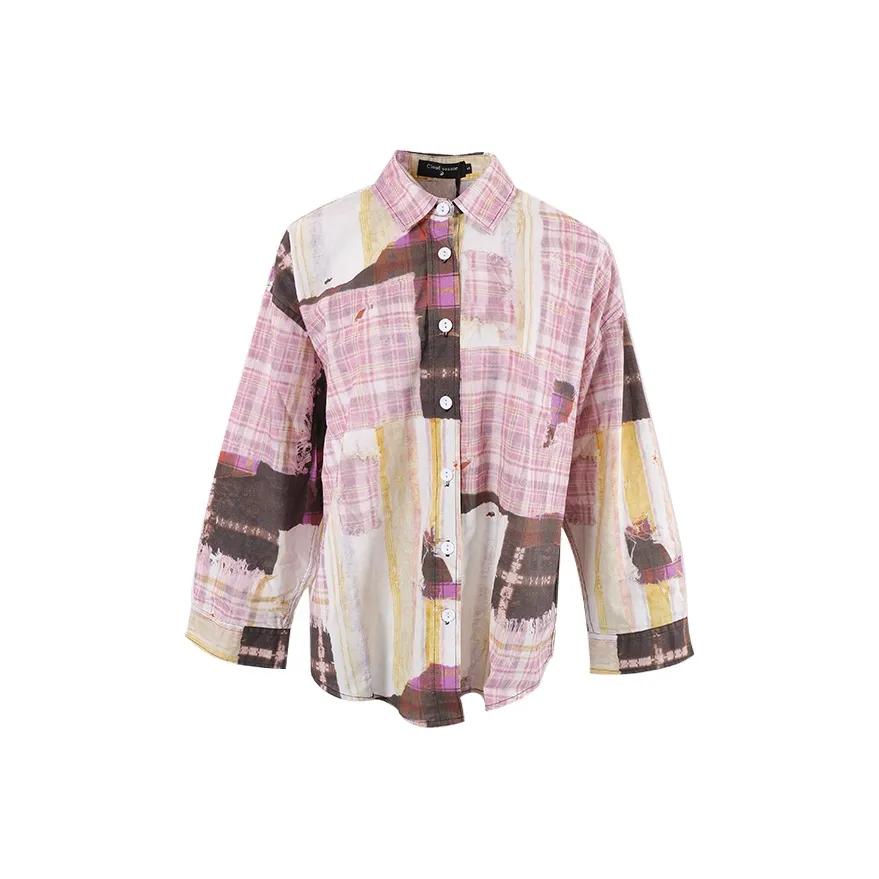 CLOUD SEASON Рубашка Женская Розовая