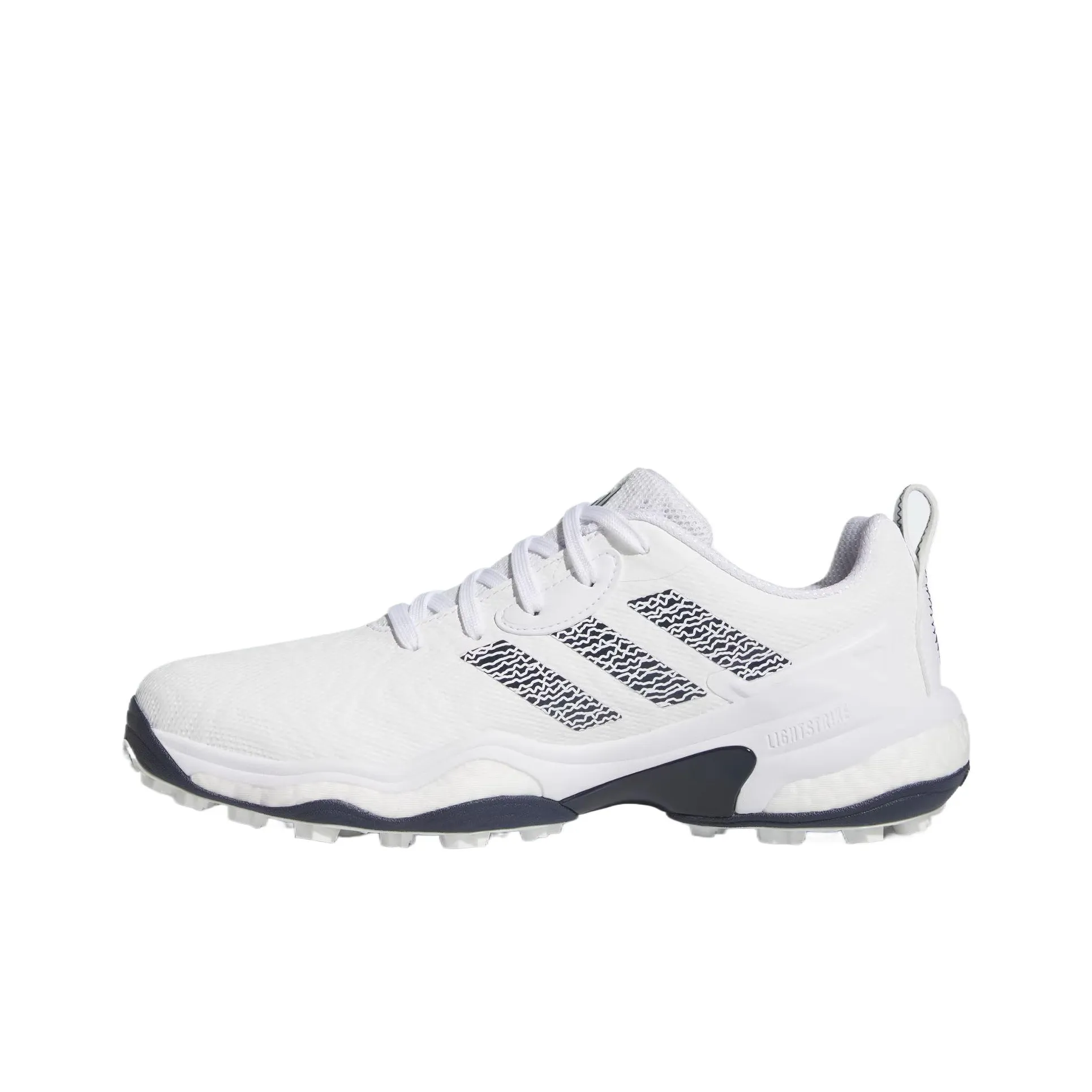 Adidas CODECHAOS 25 Противоскользящая Устойчивая к истиранию Низкий Топ Обувь для гольфа Мужская Бирюзовый Белый