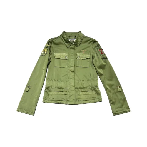AERONAUTICA MILITARE Армейский зеленый Женские Куртки