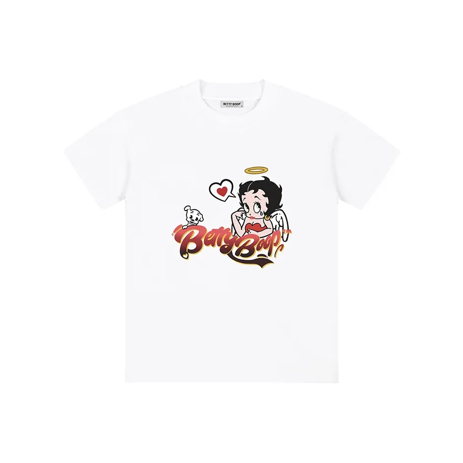 BETTY BOOP T Shirt Women's White
