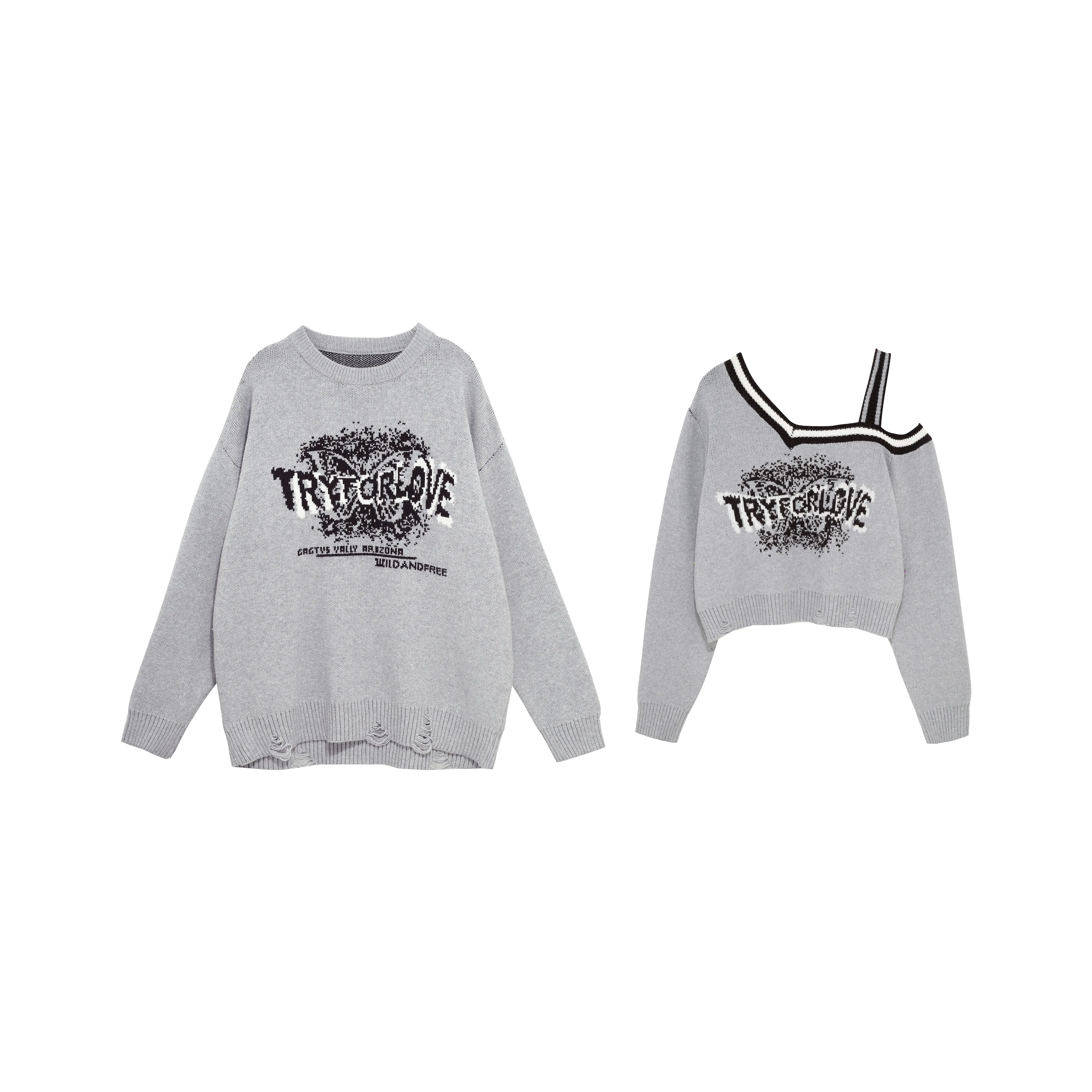 Tryforlove Комплект для пары Унисекс Серый